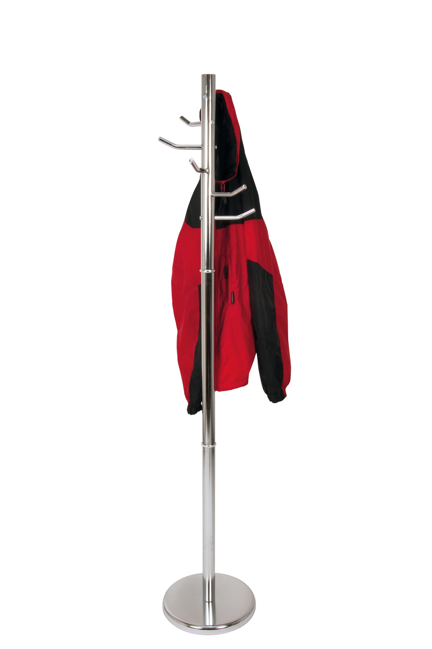 Chrome Coat Stand from Storage Box
