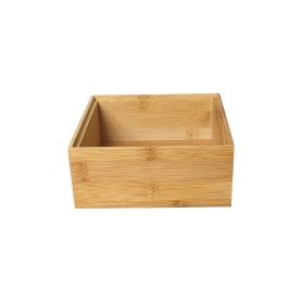 Square Stacking Box Bamboo LTW - 1