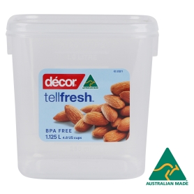 Tellfresh 1.125L Food Storer Decor - 1