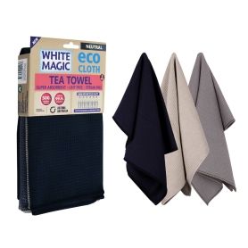 White Magic Tea Towel - Neutral 3 Pack