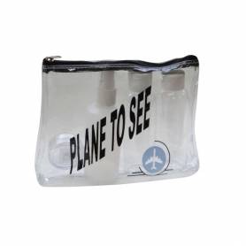Travel Zip Bag Plane To See 4Piece