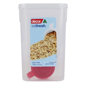 Décor Tellfresh 1.75L Tall Food Storer Décor Tellfresh 1.75L Tall Food Storer Decor - 2