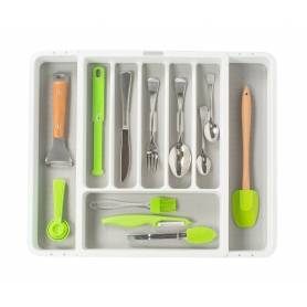 Madesmart Cutlery Tray 8 Compartments Expandable Madesmart - 1