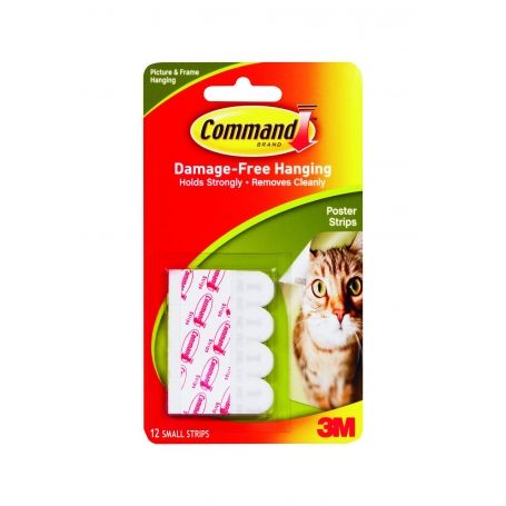 Command Poster Strips Small 12 Pack