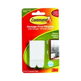Command Picture Hanging Strips Medium 4 Pack 3M - 1