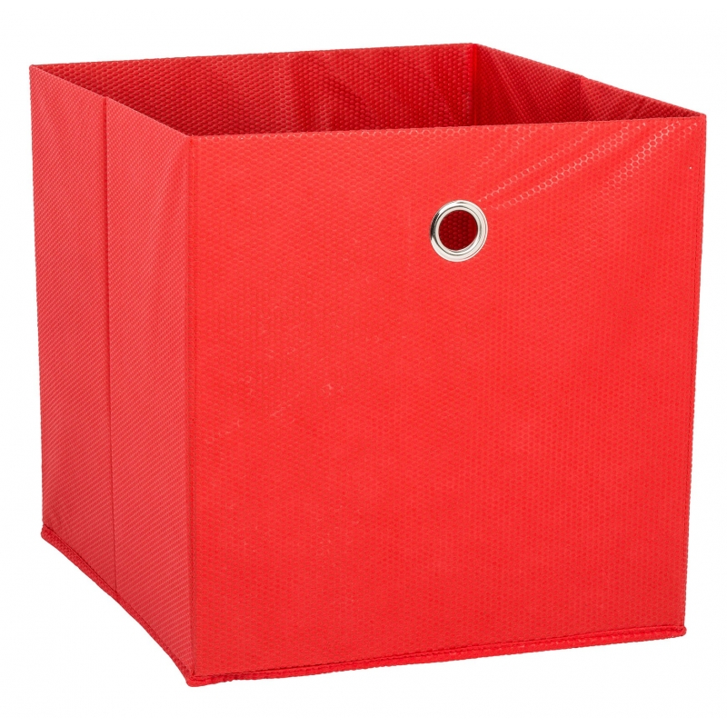 Fabric Box Red Large from Storage Box