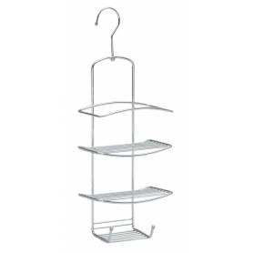 Shower Caddy Chrome with Swivel Hook
