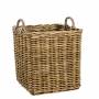 Rattan Log Basket Medium Inspired - 2