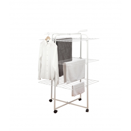 Clothes Airer 3 Tier with Wheels  - 1