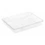 Tray Long Rectangle Clear  - 1