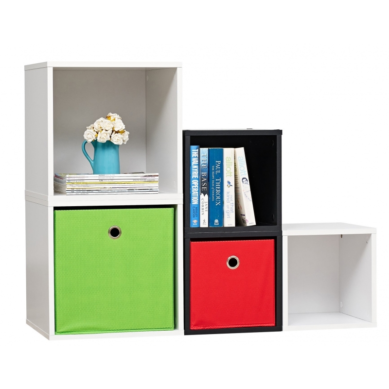 Cube 40cm Wooden Furniture, Large Cube Storage Bookcase