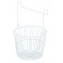 Wire Poly Coated Peg Basket White WilliamsWare - 2