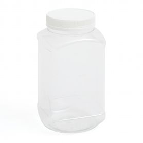 Plastic Jar 1l Square  - 1