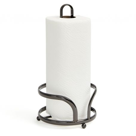 Paper Towel Holder with Base Black Onyx Black Onyx - 1