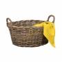 Rattan Laundry Basket Oval  - 1