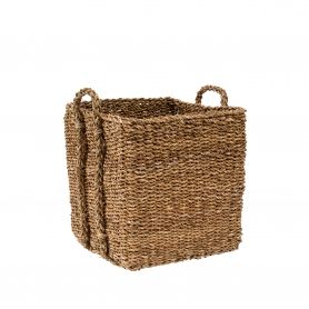 Square Seagrass Basket Small