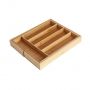 Bamboo Cutlery Tray Expandable  - 2