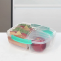 Sistema ToGo Lunch Box 2L Split with Yoghurt Pot